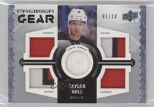 2016-17 Upper Deck Premier Premier Gear 1/10 Taylor Hall #PG-TH 0c3