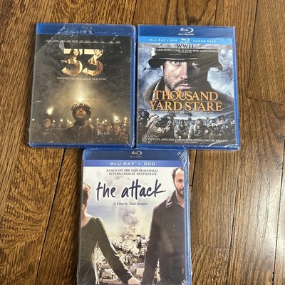 Thousand Yard Stare/the attack/ the 33 Blu ray lot-see des