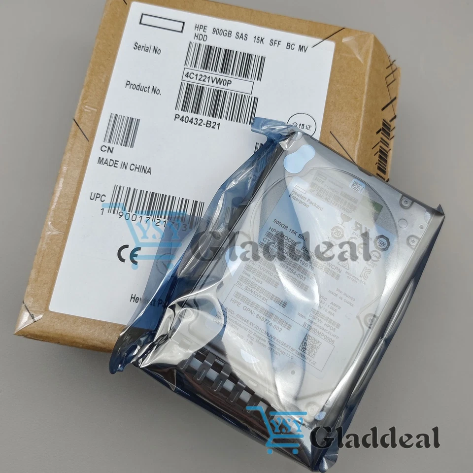 HPE 900GB 15K SAS 12Gb/s 2.5'' BC MC HDD NEW SEALED SPARES P40432-B21 P40784-001 - Image 3 of 4