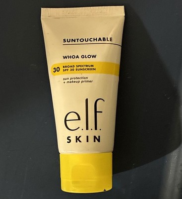 e.l.f. Suntouchable Whoa Glow SPF 30 Broad Spectrum Primer Sunburst 1.7oz