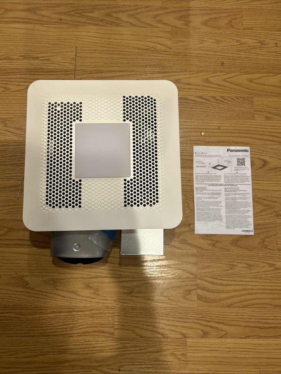Panasonic WhisperThin DC LED Pick-A-Flow 80-100 CFM Exhaust Fan RG