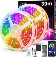 Led Strip 30M, Led Streifen Bluetooth Rgb Led Band Selbstklebend Mit