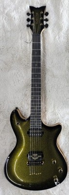 Schecter 4136 Tempest 50th Anniversary Offset Electric Guitar in Gold Burst