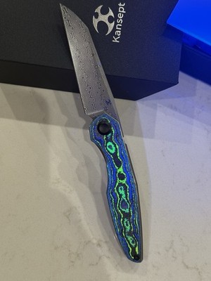 KANSEPT HALIDE | LINER LOCK | GECKO CAMO CARBON | 3.2