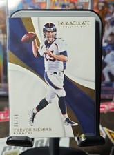 2017 Panini Immaculate Collection - Trevor Siemian #29 /99