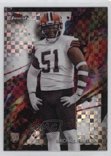 2024 Topps Finest Common Checkerboard Refractor Michael Hall Jr #75 00jz