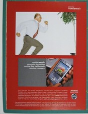 Print Ad Palm Tungsten T Handheld PDA Meeting Bluetooth ADVERTISEMENT 2002