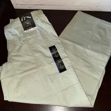 Art Class Girls L(10-12) Cargo Twill Cotton Straight leg, Mid-Rise Green