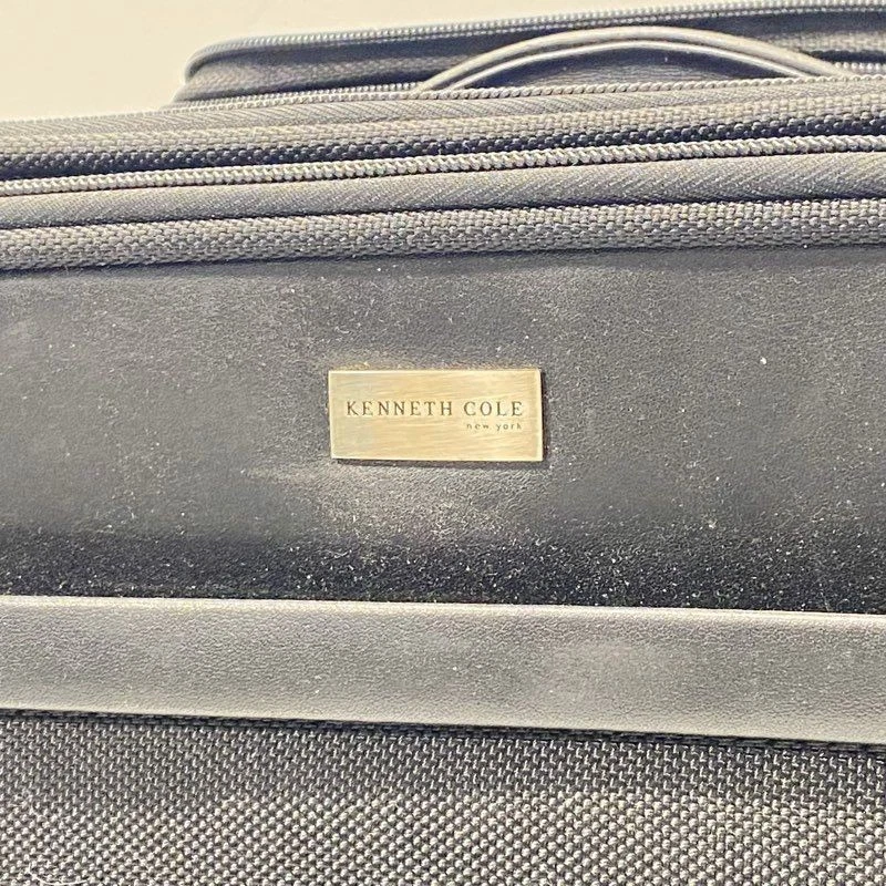 Kenneth Cole Black Nylon Briefcase - Image 2 of 4