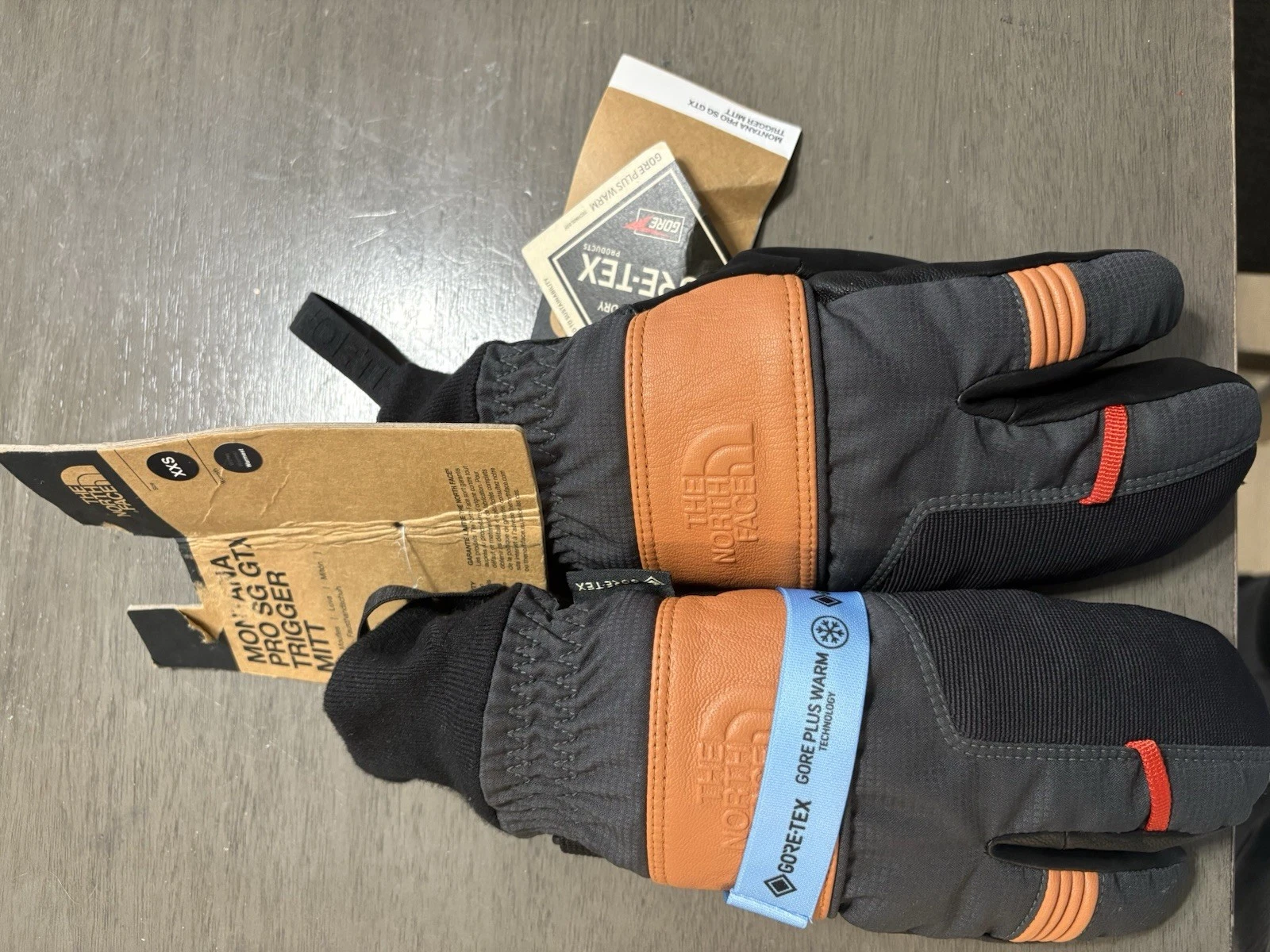 The North Face Trigger Mittens adult XXS Montana Pro SG GTX Gore-Tex Ski $130