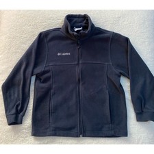 Columbia Full Zip Blue Fleece Jacket Size 10/12 Youth