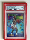 1997 TOPPS CHROME MICHAEL JORDAN SEASON’S BEST REFRACTOR INSERT CARD PSA 9