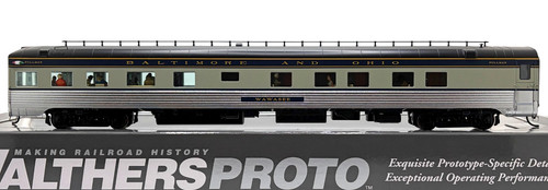 HO WALTHERS PROTO 920-9419 85' P-S SALÓN-OBSERVACIÓN BALTIMORE & OHIO DELUXE | Zustand: Used