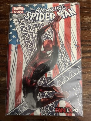 NEW Marvel Comics Amazing Spider-Man #1 Fan Expo Convention Exclusive 2014
