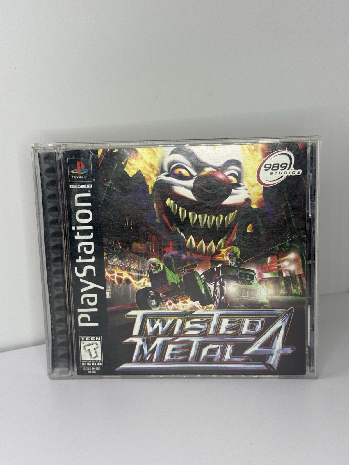 Twisted Metal 4 PS1 PlayStation 1 Complete CIB Greatest Hits