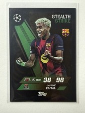 2025-26 Match Attax UEFA - Lamine Yamal Stealth Strike #448 Barcelona