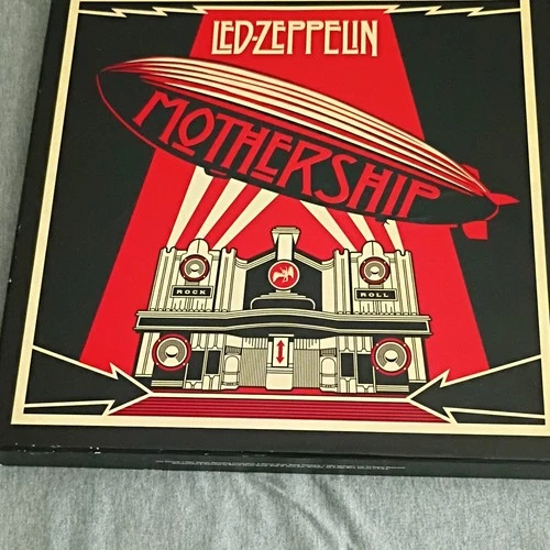 Led Zeppelin Mothership Vinyl Box Set Rock Hard Rock Record