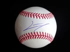 JUNIOR CAMINERO Tampa Bay Rays Signed OML Baseball - FANATICS & MLB HOLOGRAMS