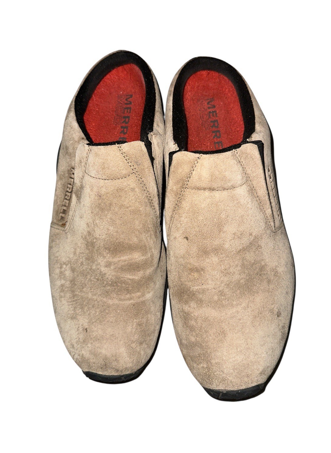 Merrell Taglia 13 Uomo Jungle Slide Moc Scarpa Slip On Accogliente Taupe