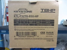 KEYSTONE KTL-F32T8-850-HP 4' 32W 5000K Fluorescent T8 25/Case