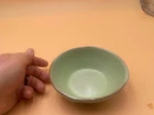 Frankoma 5XPrairie Green Brown 5.5" Coupe Cereal BowlPottery