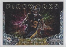2020 Panini Prizm Fireworks No Huddle Prizm JuJu Smith-Schuster #16 0bt4