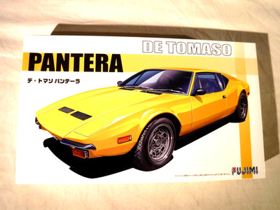 1/24 Fujimi De Tomaso Pantera Sports Car Nice Chrome Wheels # 12557