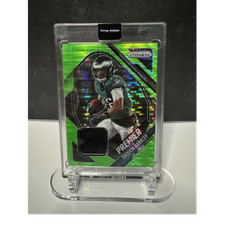 Panini 2025 Prizm Premier Jerseys Saquon Barkley Green Pulsar Eagles