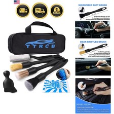 Car Detailing Kit 7pcs Car Cleaning Brushes Gel For Interior Exterior Car Detailing Kit 7pcs Car Cleaning Brushes Gel For Interior Exterior