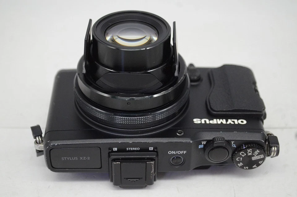 [Excellent+5] OLYMPUS STYLUS XZ-2 12.0MP Compact Digital Camera Black #251007q - Image 3 of 4