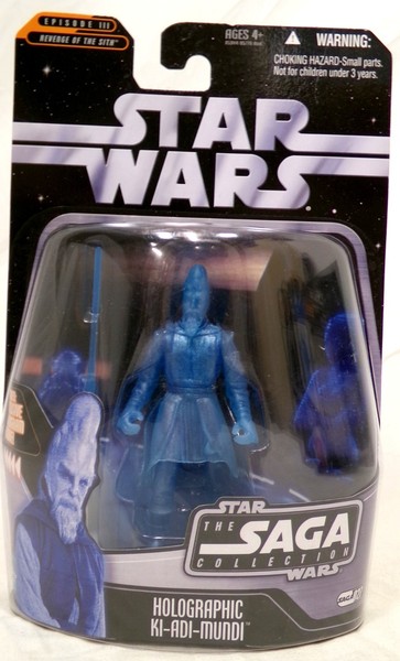 "Hasbro Star Wars Saga 2 Kollektion Holografisch Ki-Adi-Mundi 3.75 \" Figur Ovp"-image