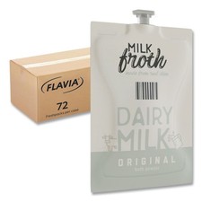FLAVIA 48002 0.46 oz Pouch Dairy Milk Froth Powder Freshpack (72/CT) New