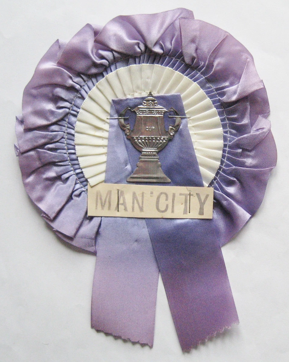Cocarde Vintage Wimbledon Finale FA Cup 1988 – Rosette De Supporter De Foot G211