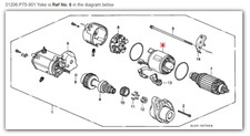 HONDA ACURA GENUINE OEM NSX Yoke Starter Motor ☆ 31206-P75-901 ☆