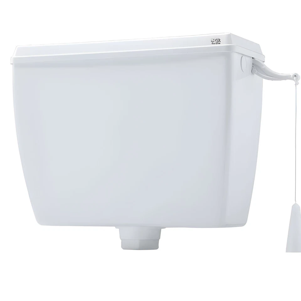 cassetta scarico per wc esterna alta con catenella vaschetta da bagno a zaino - Immagine 2 di 3