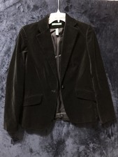 Vintage Ralph Lauren Black Velvet Woman s Blazer Jacket, Excellent, Soft. Size 6
