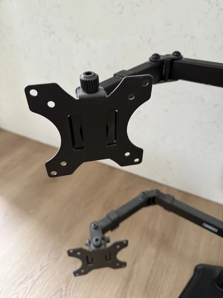 Multiple Twin Arm Monitor Mount Desk Stand for 13 - 27 inch Monitor - Image 2 of 4
