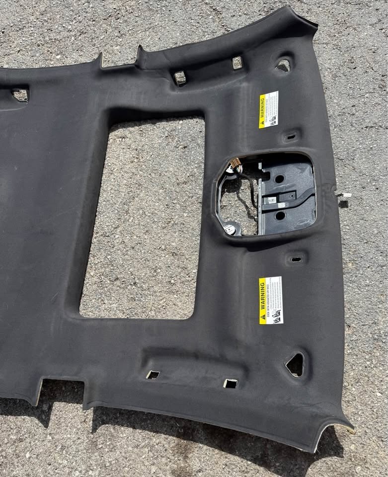 2014-2017 Maserati Ghibli Headliner Black 06700196180
