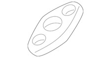 Genuine Volvo Turbocharger Oil Line Gasket 31251456