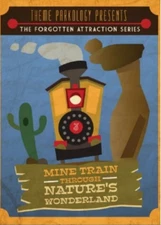 Disneyland The Mine Train Through Nature's Wonderland Documentary DVD NEW.