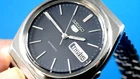 Serviced Seiko 5 Vintage 1983 Automatic 17j Day Date Men's Watch 6309-8880