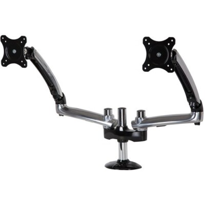 Peerless-AV/LCT620AD-G Dual Desktop Mount For up to 29'' Monitors w/Grommet Base