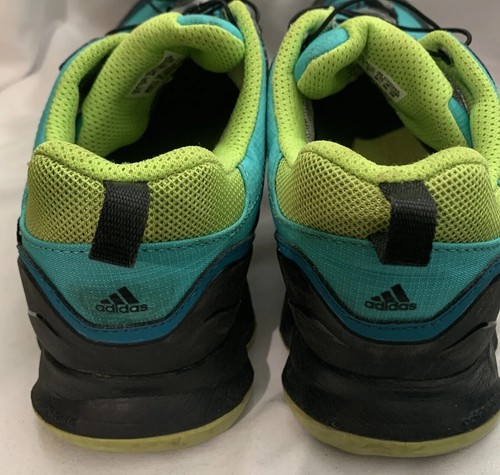 Adidas Traxion Gore-Tex Women’s Trail Size 8.5 Black/Teal/ Green Shoes - Picture 4 of 8