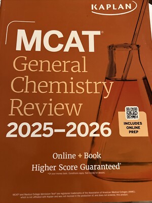 MCAT General Chemistry Review 2025-2026