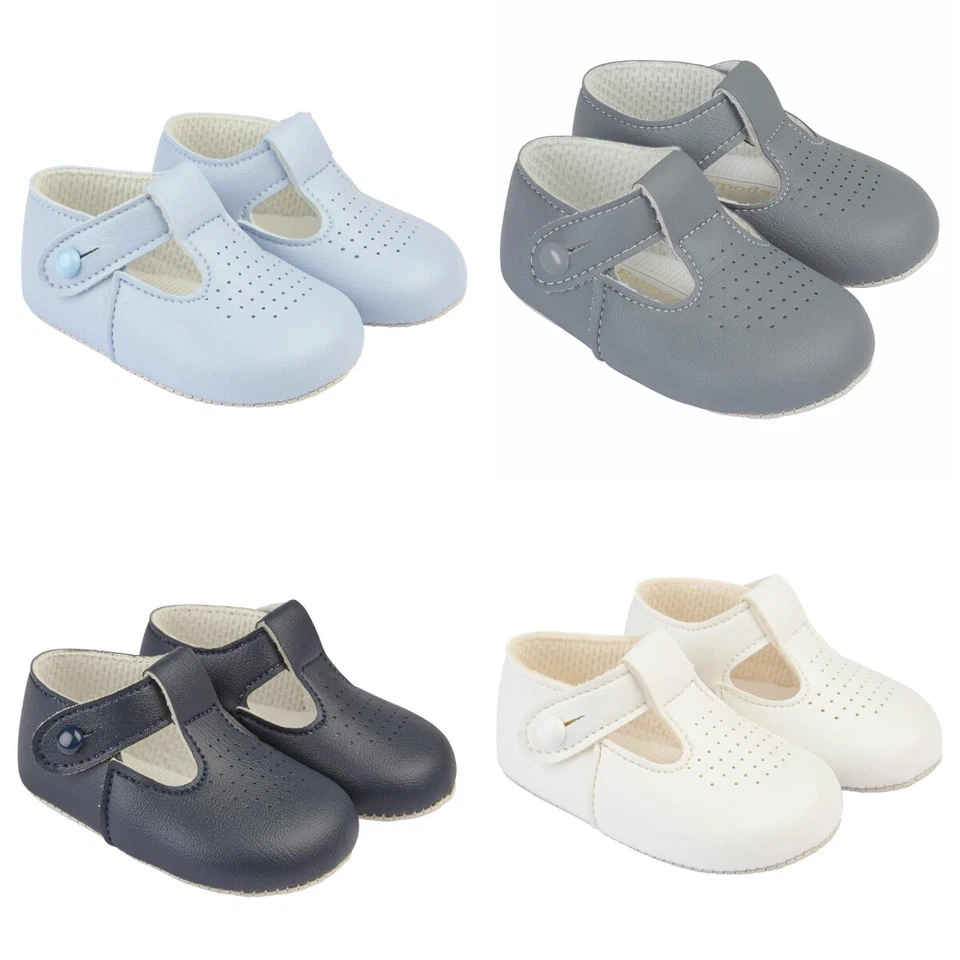 BAYPODS EARLYDAYS Baypods Babyschuhe Jungen Mädchen weiche Sohle Pre-Walker frühe Tage Taufe Geschenk