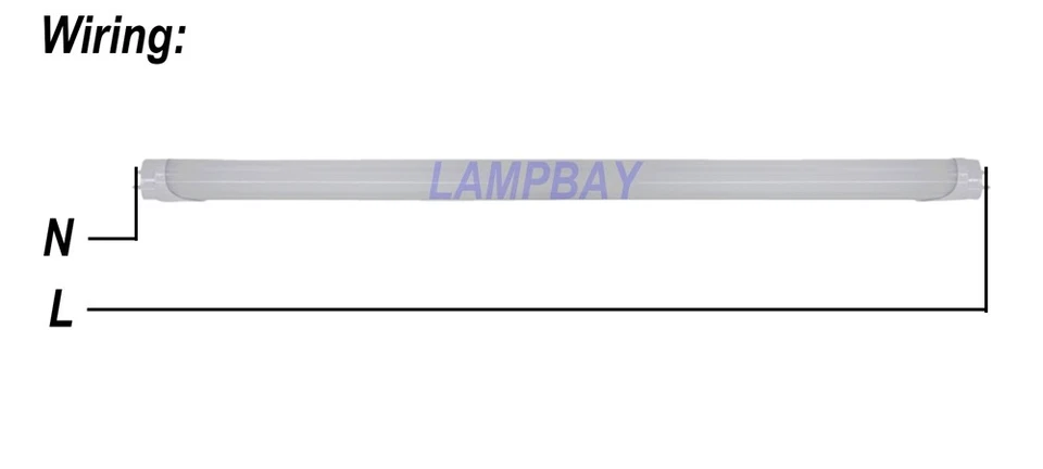 LED Tube light 4 foot 1.2M 48" 24W 20W Dimmable Bulb T8G13 Fluorescent Bar Lamp - Image 4 of 4