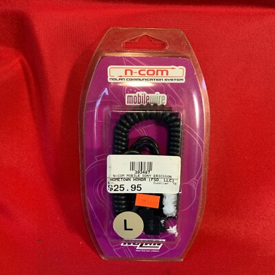 NOS N-Com Nolan Cable Mobile Wire 39487 Type ''L ''