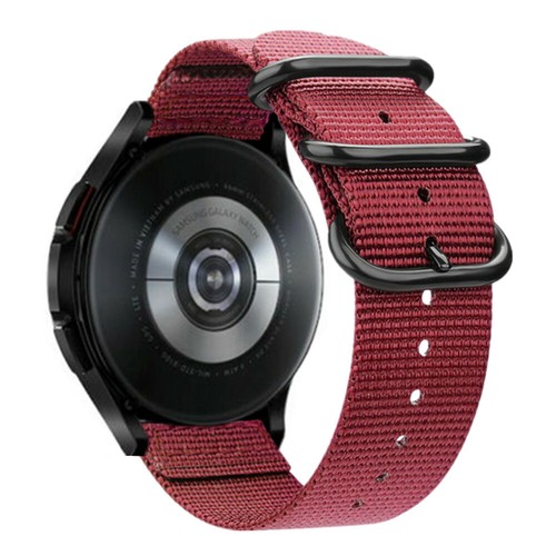 Soft Woven Nylon Watch Band Sport Strap For Samsung Galaxy Watch 7 6 5 40mm 44mm - Picture 17 of 20