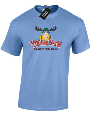 WALLEY WORLD HERREN T-SHIRT LUSTIG RETRO LAMPOONS FILM DESIGN TOP (FARBE)