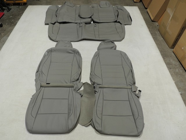 Leather Seat Covers Interior Replacement Fits Toyota Camry LE Grey 2015-2017 X77 | eBay